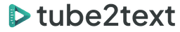 tube2text Logo
